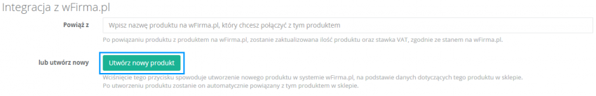 Integracja wFirma.pl